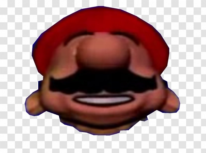 Super Mario Run Bros. Head - Nose - Typing Transparent PNG
