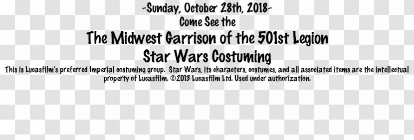 Chicago Toy Show Kane County Fair Grounds 501st Legion Randall Road Lucasfilm - Its Coming Home Transparent PNG