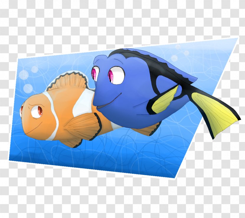 Material Animated Cartoon - Yellow - Marlin Fish Transparent PNG