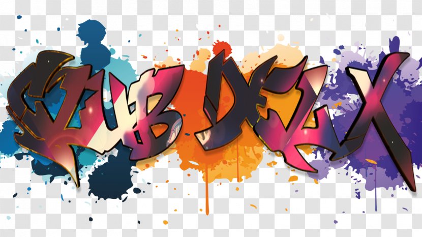Graphic Design Graffiti Douchegordijn Desktop Wallpaper - Computer - Spoiler Transparent PNG