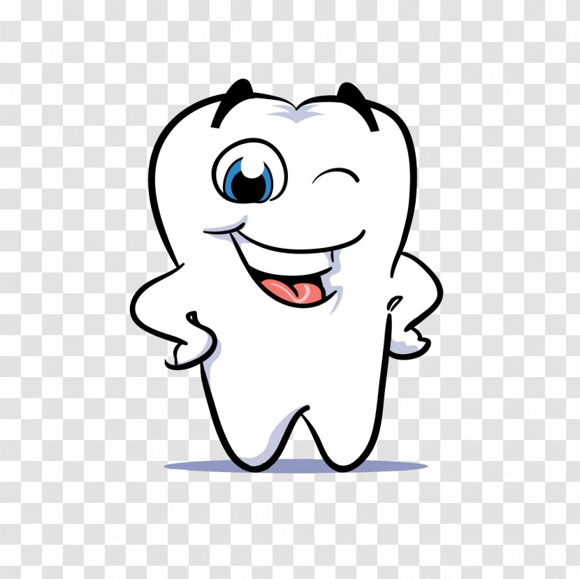 Human Tooth Dentistry Smile Clip Art - Heart - Cartoon White Teeth Transparent PNG