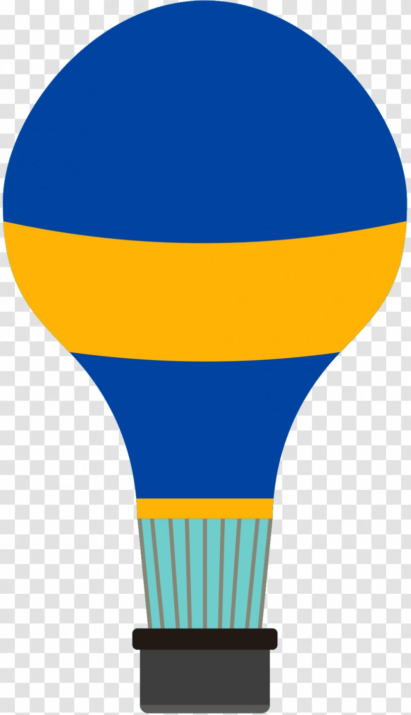 Hot Air Balloon Clip Art Product Design Line - Yellow Transparent PNG