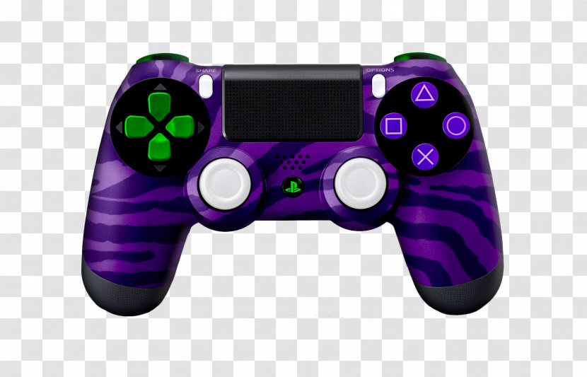 PlayStation 4 3 Uncharted: Drake's Fortune The Nathan Drake Collection DualShock - Purple - Controller Transparent PNG