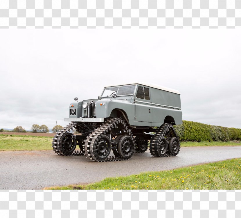 Land Rover Series Defender Car - Military Vehicle Transparent PNG