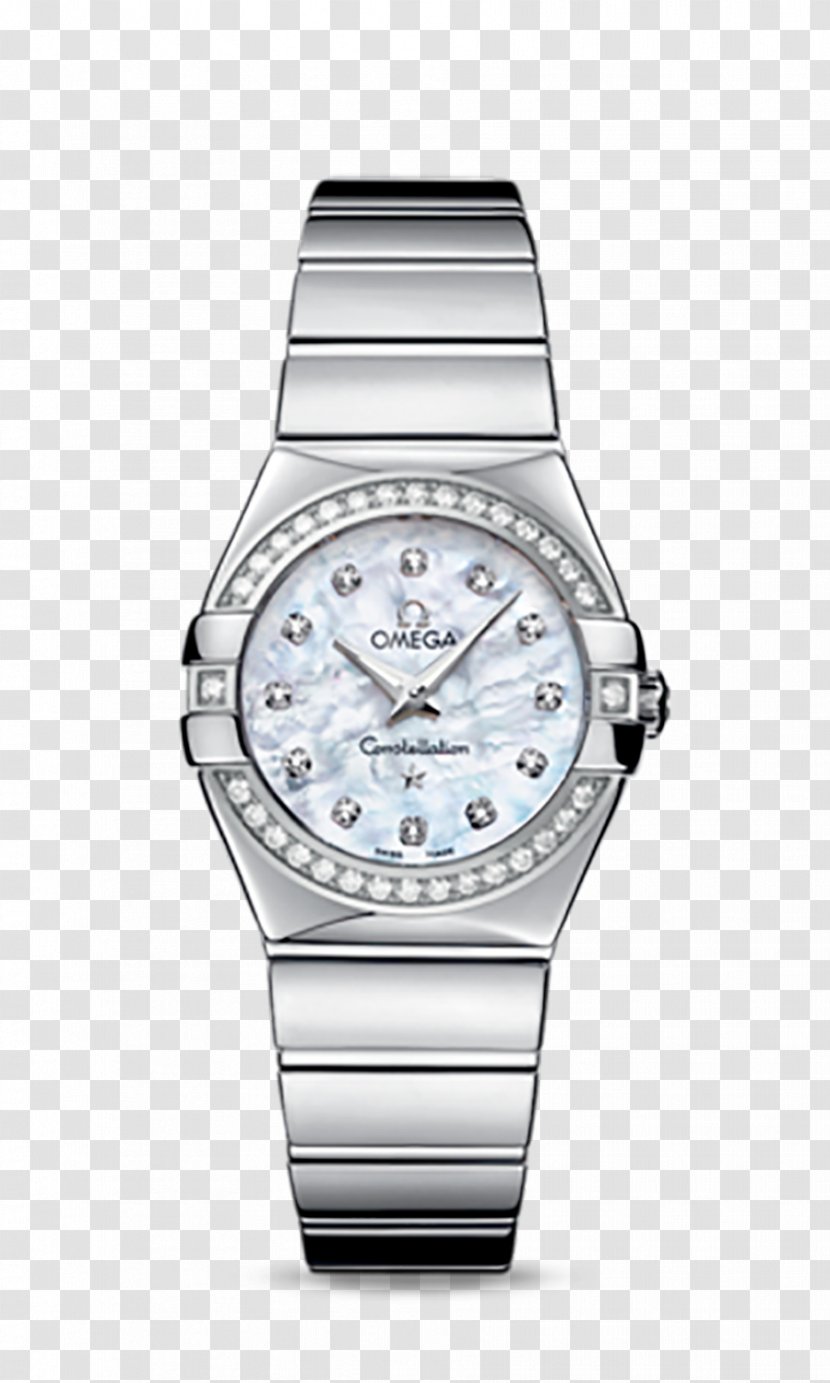 Omega Speedmaster OMEGA Constellation Ladies Quartz SA Watch - Steel Transparent PNG