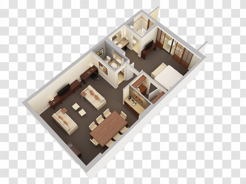 Mulberry Station Floor Plan Presidential Suite Hotel - Living Room - Apartment Complex Transparent PNG