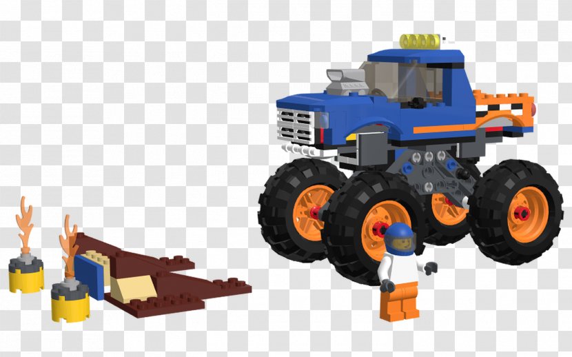 Motor Vehicle Product Design LEGO Tractor - Lego Group - Blaze Monster Truck Transparent PNG