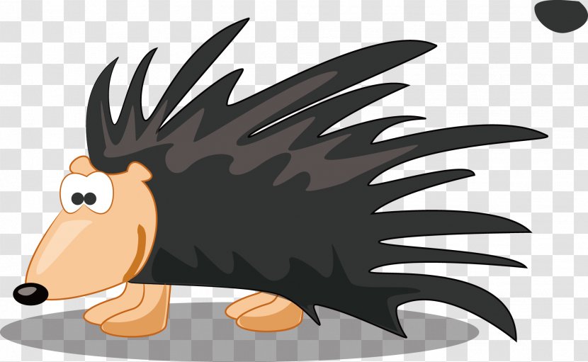 Hedgehog Cartoon Canidae - Vertebrate - Vector Exquisite Transparent PNG