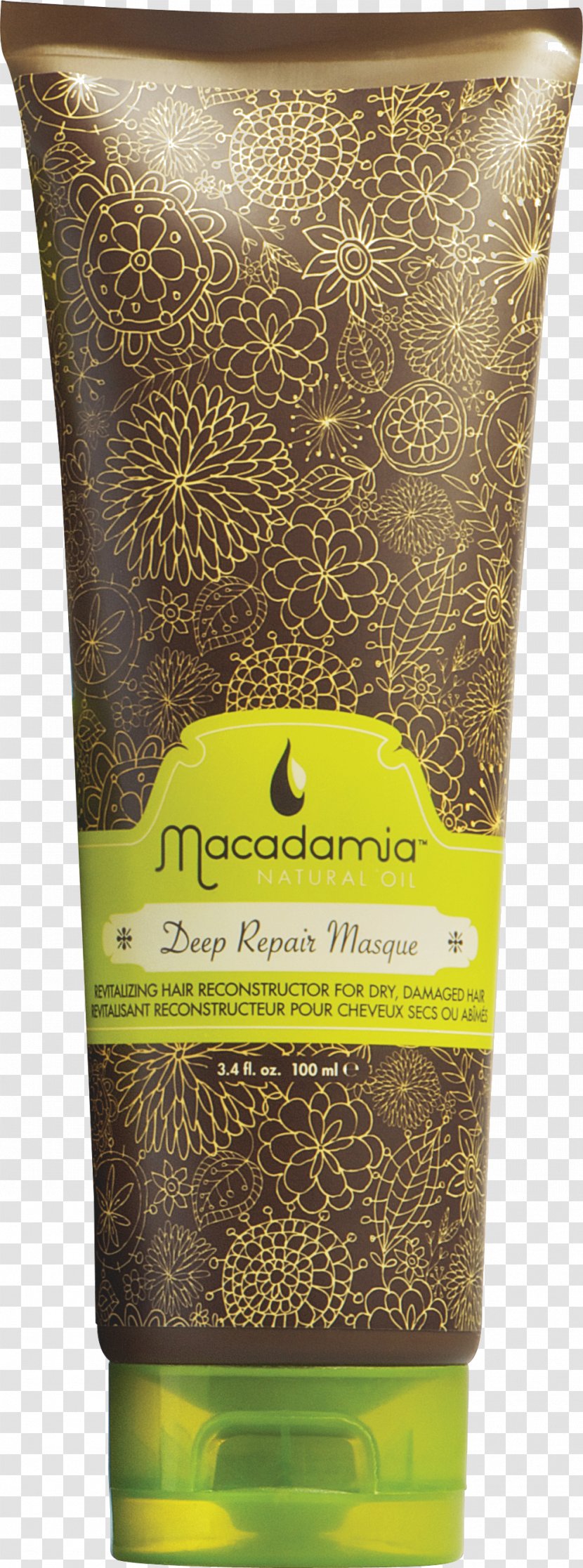 Macadamia Deep Repair Masque Hair Care Oil Transparent PNG