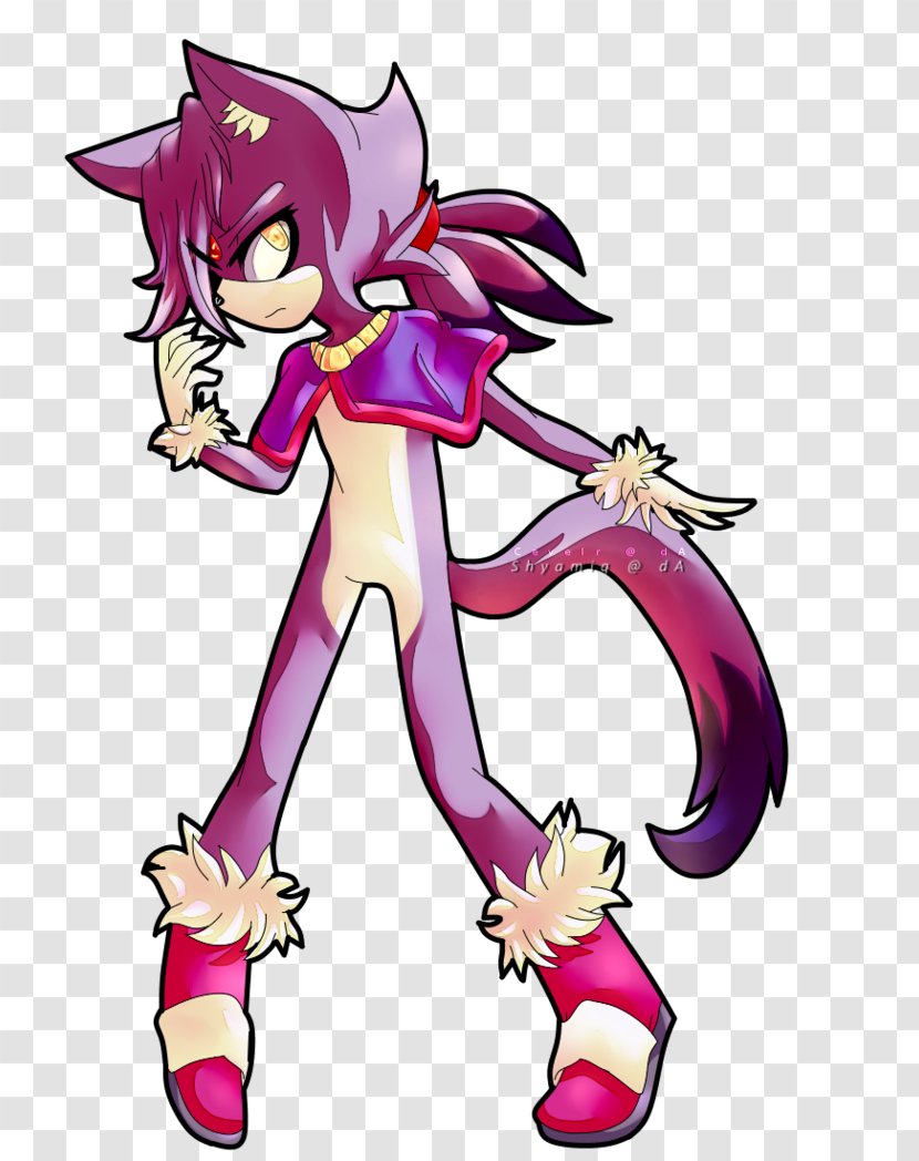 Sonic The Hedgehog Gender Bender Blaze Cat - Tree Transparent PNG