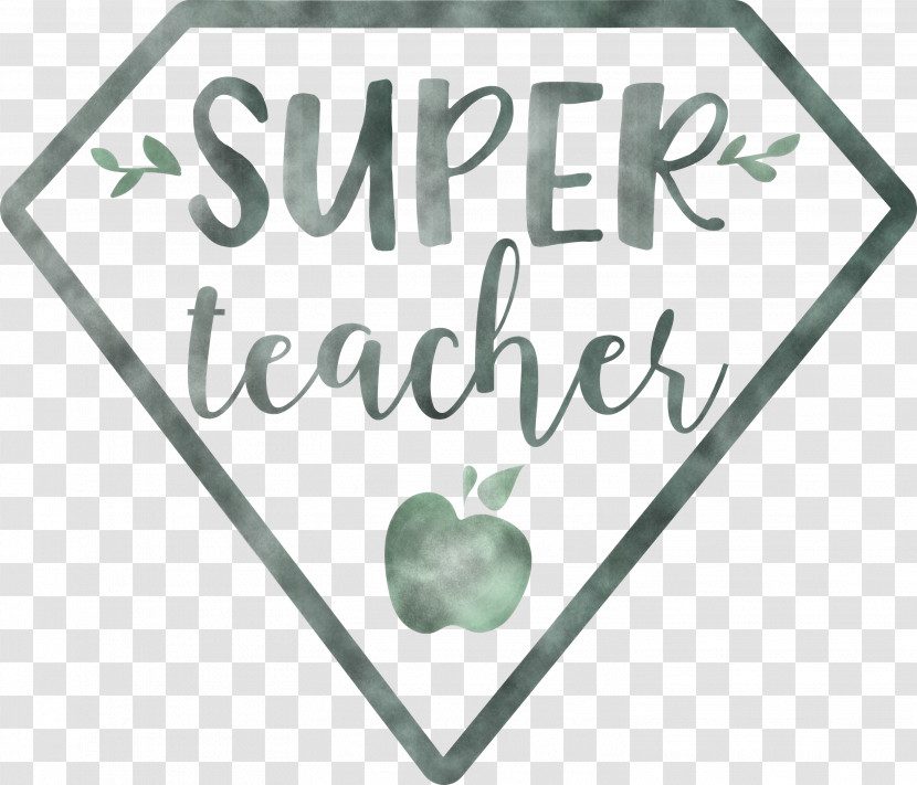 Teachers Day Super Teacher Transparent PNG