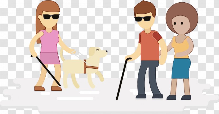 Cartoon People Sharing Animation Walking - Conversation Transparent PNG