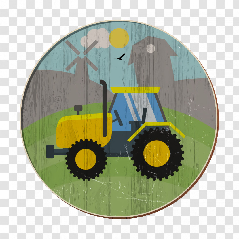 Tractor Icon Landscapes Icon Transparent PNG