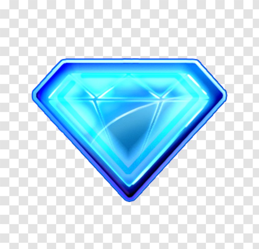 Product Design Online Game Client Symbol - Blue - Diamond Transparent PNG