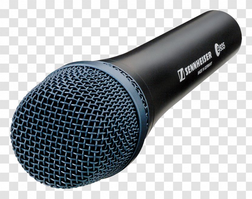 Microphone Shure SM58 Sennheiser E 935 945 Cardioid - Audio Equipment Transparent PNG