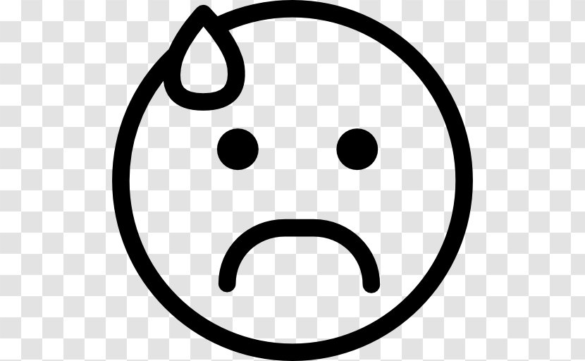 Emoticon Sadness Smiley Clip Art - Line - Icons Transparent PNG
