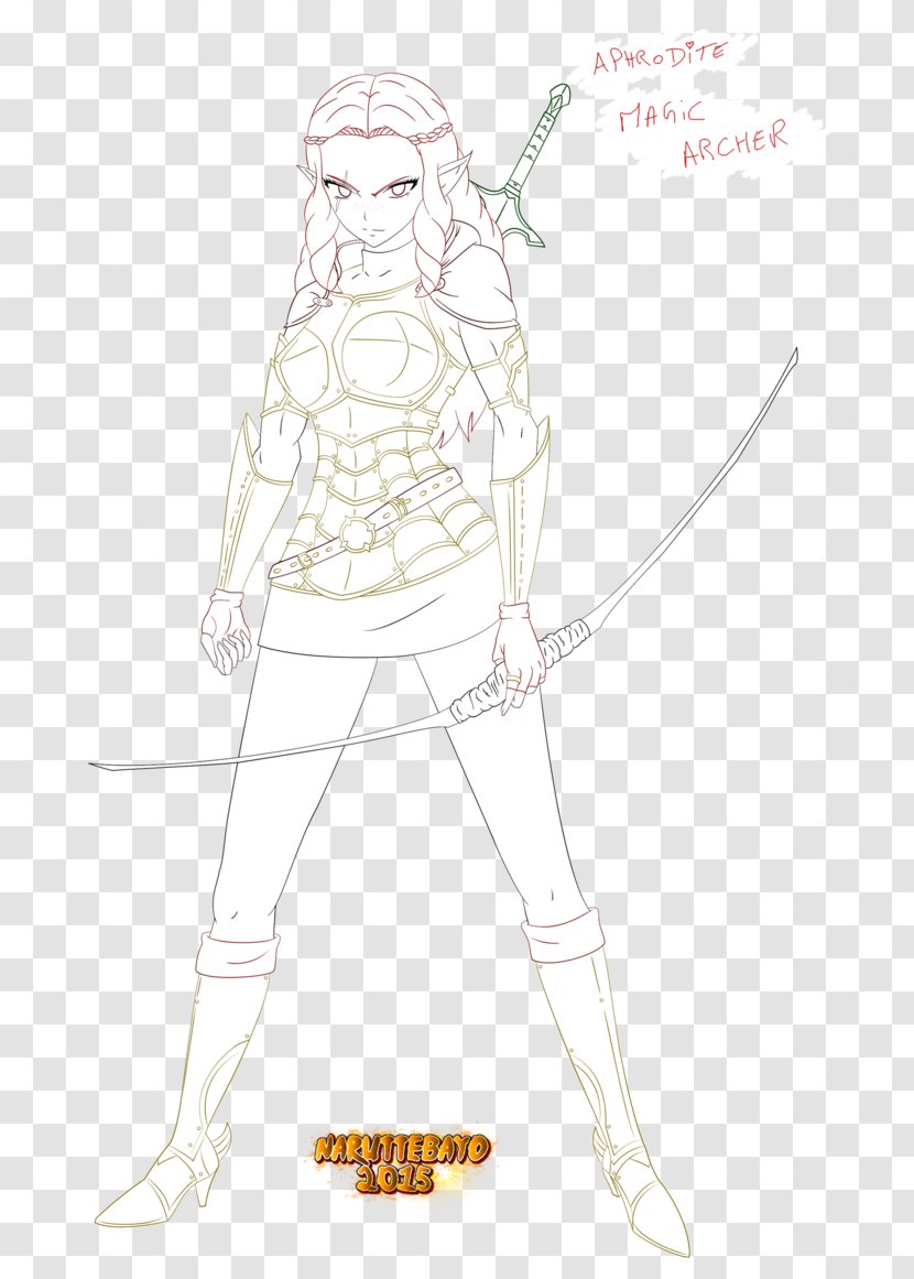 Costume Illustration Fiction Cartoon Weapon - Art - Aphrodite Transparent PNG