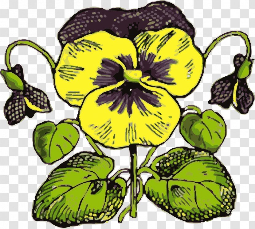 Pansy Clip Art - Flower Transparent PNG