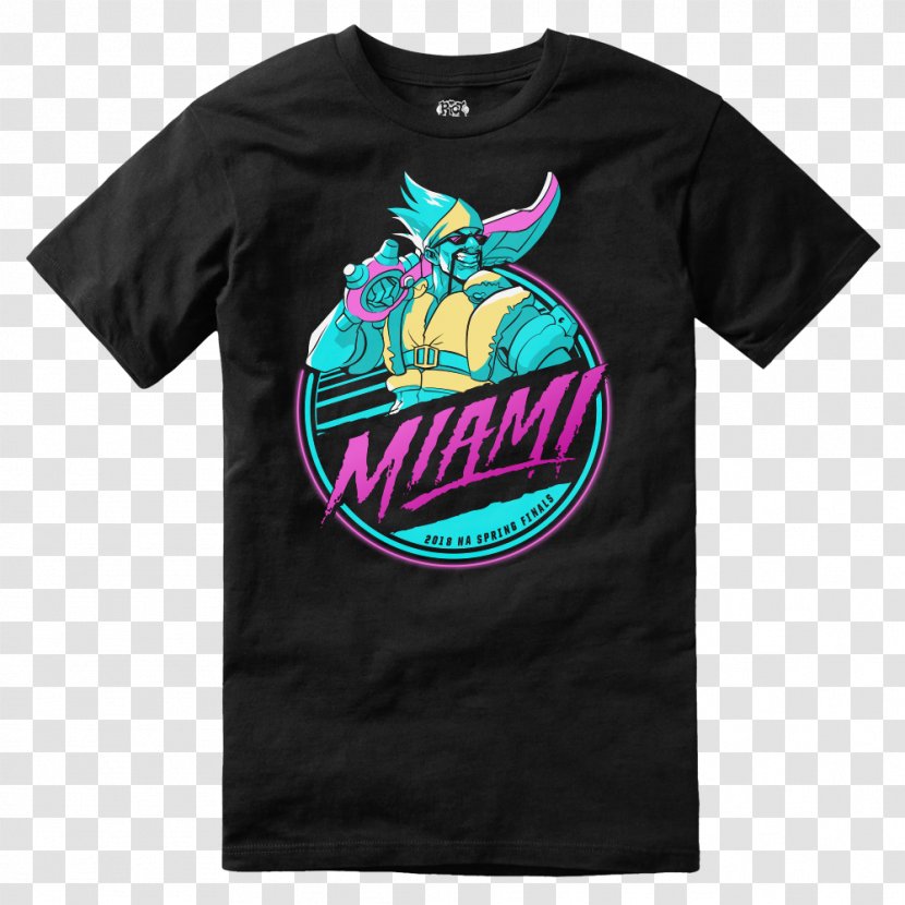 T-shirt North American League Of Legends Championship Series 2018 Spring European America Transparent PNG