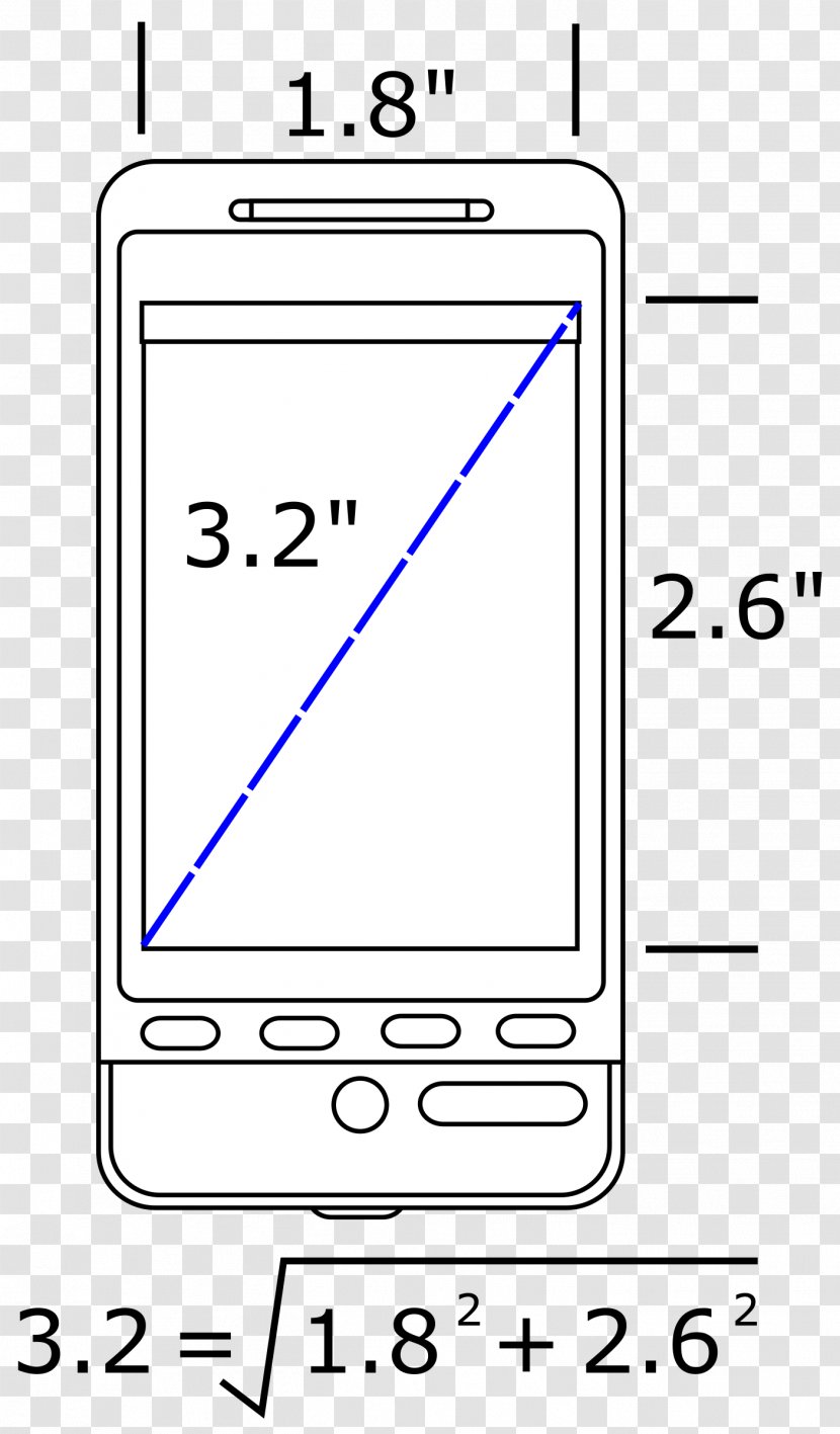 Handheld Devices Drawing Mobile Phones - Text Transparent PNG