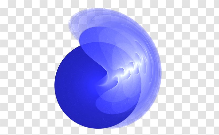 Cobalt Blue Electric Purple Violet - Sphere - 112 Transparent PNG