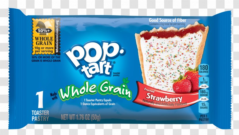 Toaster Pastry Kellogg's Pop-Tarts Frosted Chocolate Fudge Frosting & Icing - Strawberry Transparent PNG