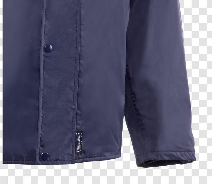 Cobalt Blue Jacket Product - Pocket - Protective Clothing Transparent PNG