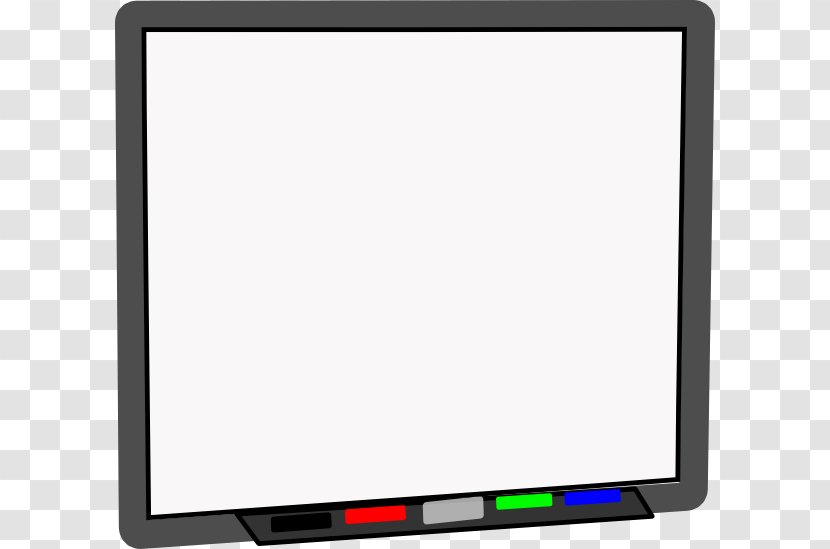 Television Set Smart Board Student Computer Monitor Display Device - Led Backlit Lcd - Projector Cliparts Transparent PNG
