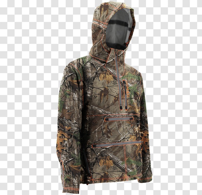Hoodie Polar Fleece Clothing Jacket Camouflage - Sleeve Transparent PNG