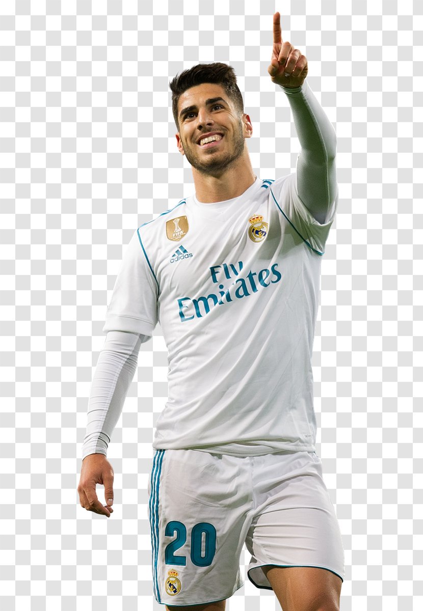 Marco Asensio Real Madrid C.F. RCD Espanyol Jersey Football Player Transparent PNG