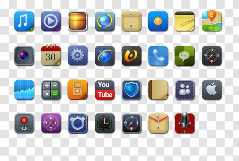 User Interface Icon Design Download Mobile Phone - UI Transparent PNG
