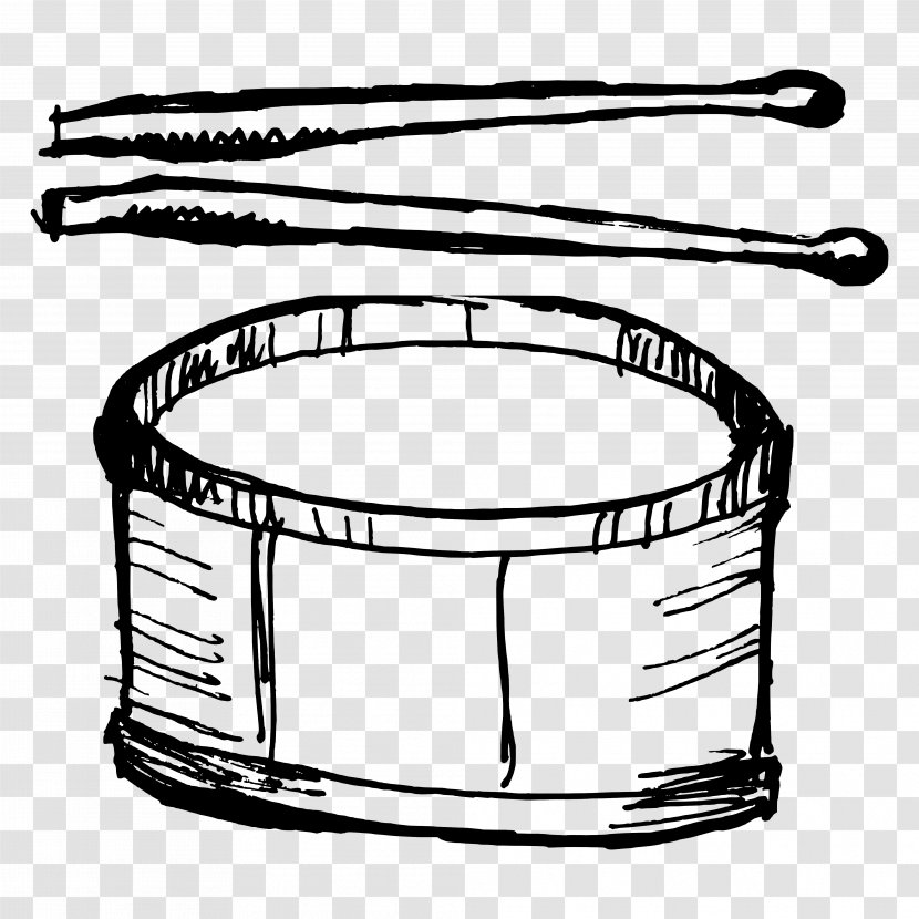 Drum Stick Drawing Sketch - Tree - Clipart Transparent PNG