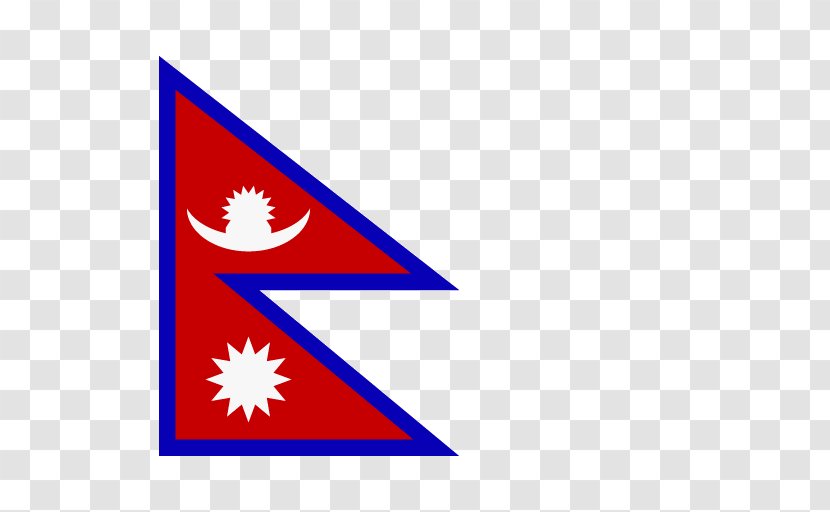 Flag Of Nepal National Nepali Language - Pennon Transparent PNG