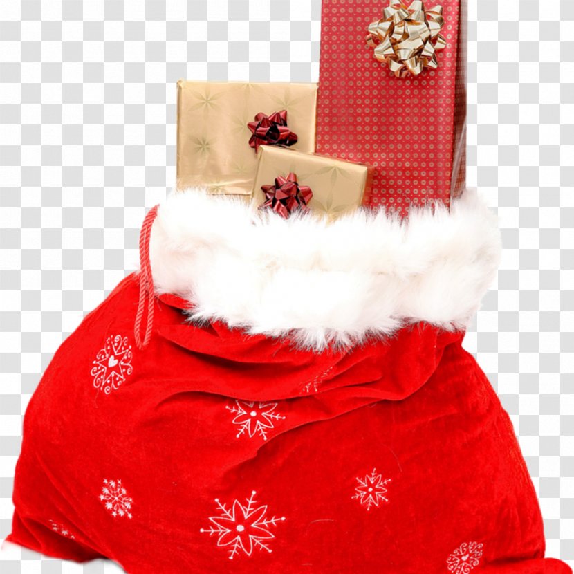 Santa Claus Ded Moroz Christmas Gift - Fictional Character - Sack Transparent PNG