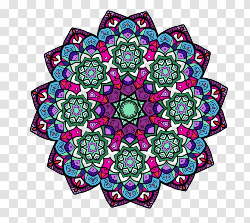 Symmetry Circle Pattern Transparent PNG