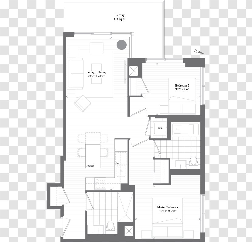 Floor Plan House Condominium Elad Canada SAGE - TalkCondo Ltd.House Transparent PNG