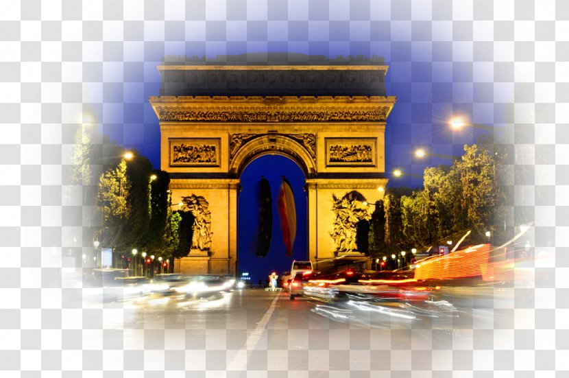 Arc De Triomphe La Défense Tour Montparnasse Eiffel Tower Hotel - Defense Transparent PNG