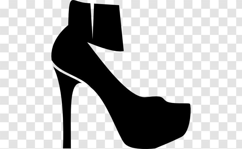 Platform Shoe High-heeled Stiletto Heel Footwear - Flower - Heels Vector Transparent PNG