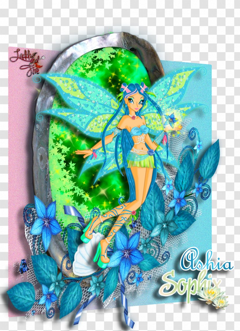 Fairy Turquoise Organism - Fictional Character - Fire Steaming Transparent PNG