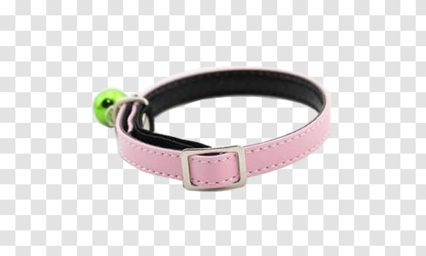Dog Collar Bracelet Belt Buckles - Magenta - With Transparent PNG