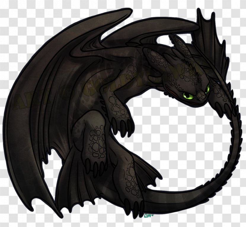 How To Train Your Dragon Toothless Night Fury Bagon - Wing Transparent PNG