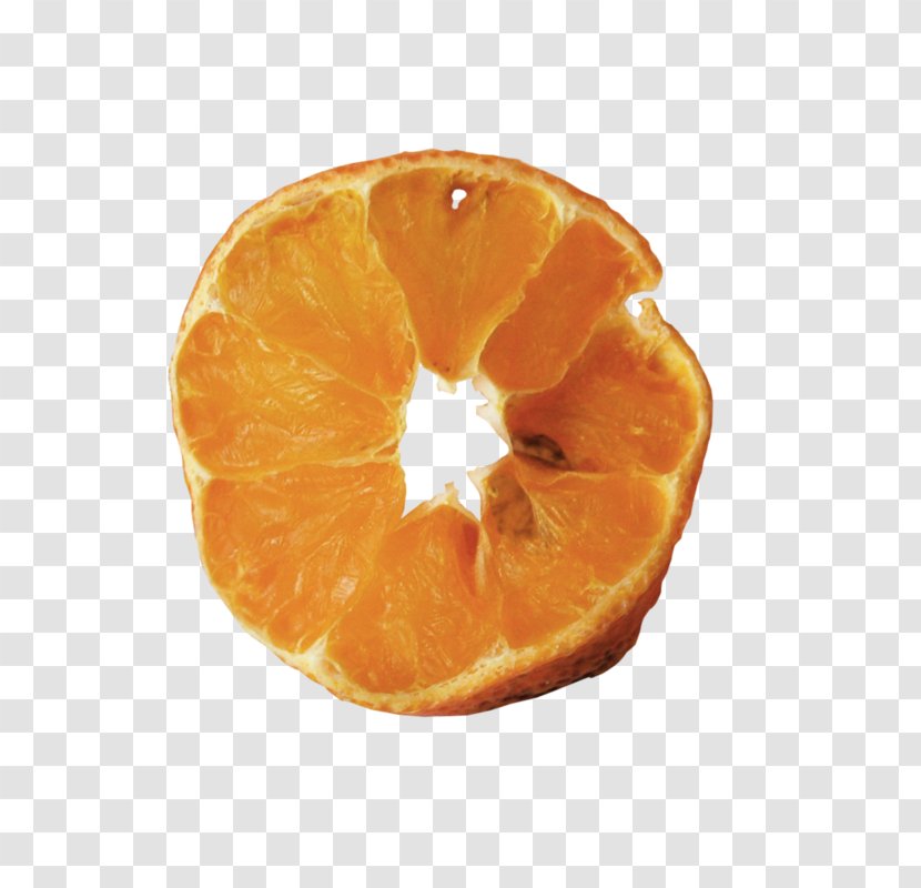 Clementine Mandarin Orange Tangerine - Food - Slice Transparent PNG