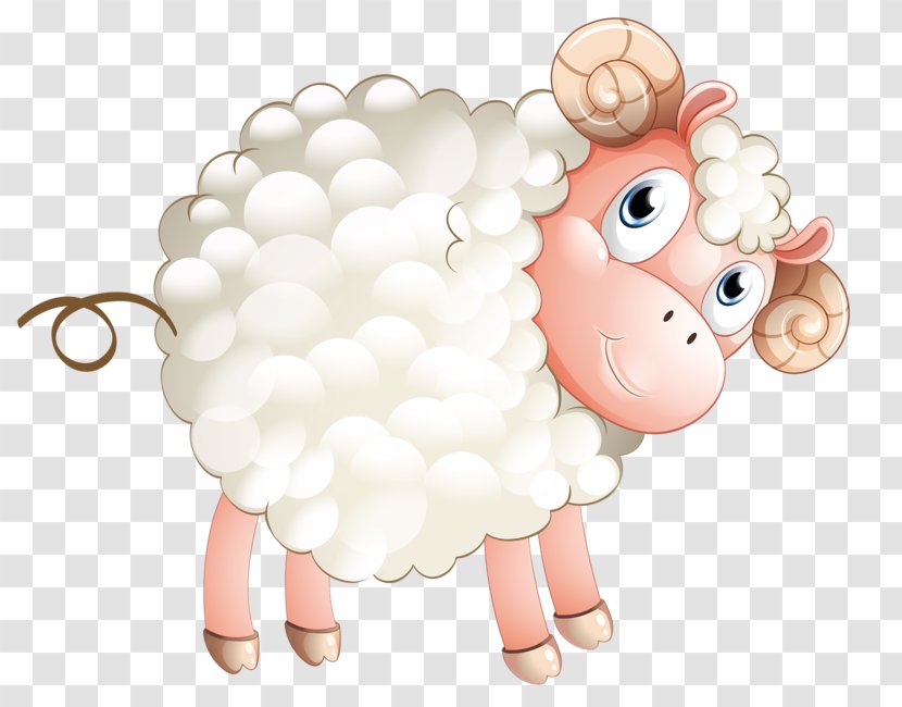 Sheep Diary Clip Art - Digital Image - Goat Animal Transparent PNG