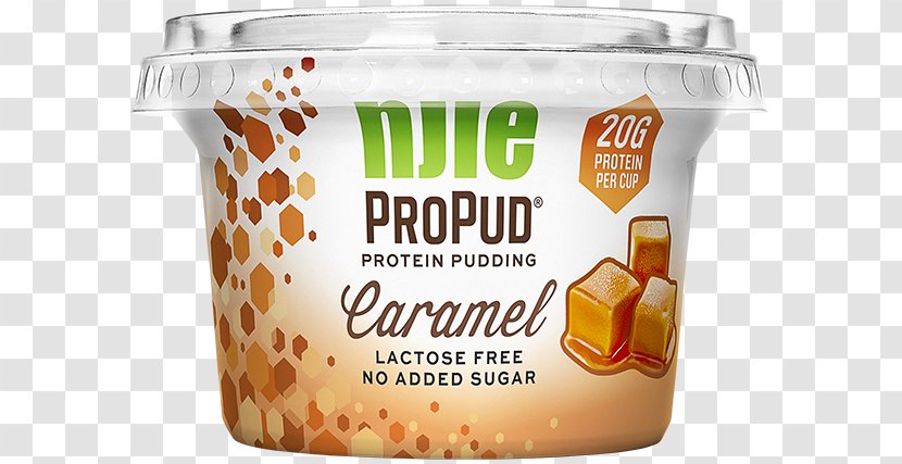 Njie ProPud 200 G Pudding Protein Milkshake Chocolate Havregrynskugle - Caramel Transparent PNG