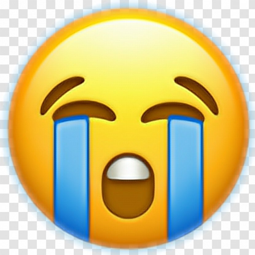Face With Tears Of Joy Emoji Crying Domain Emoticon - Smiley Transparent PNG