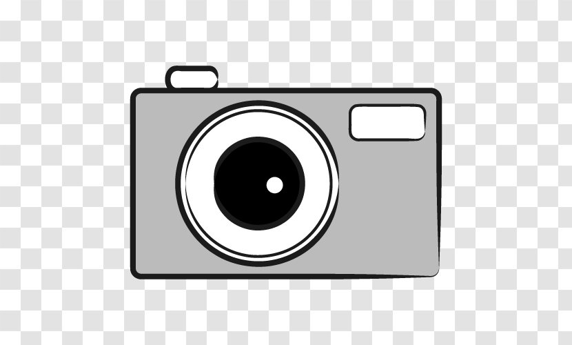 Digital Cameras Illustration Camera Lens Point-and-shoot - Pointandshoot Transparent PNG