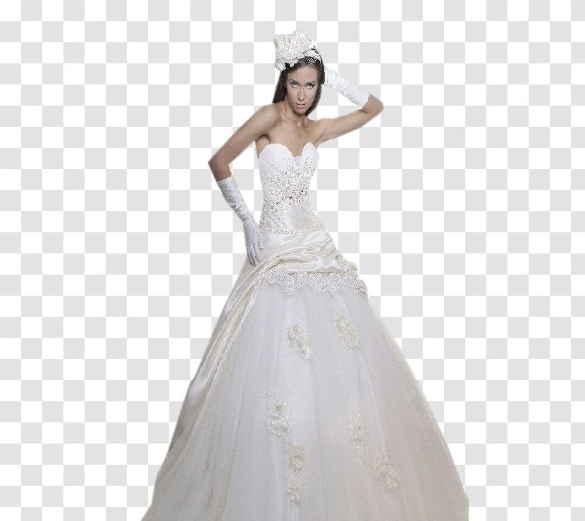 Wedding Dress Shoulder Party Quinceañera - Frame Transparent PNG
