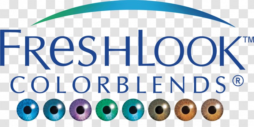 Eye Contact Lenses FreshLook COLORBLENDS ONE-DAY - Visual Perception Transparent PNG