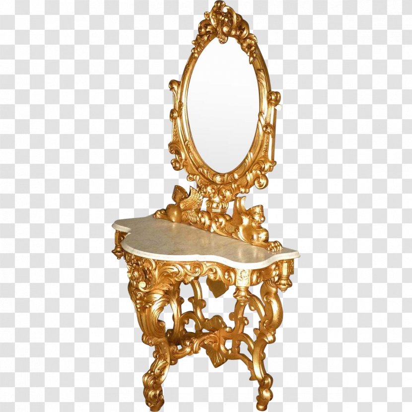 Mirror Furniture Dom Zerkal Pier Table - Vanity Transparent PNG