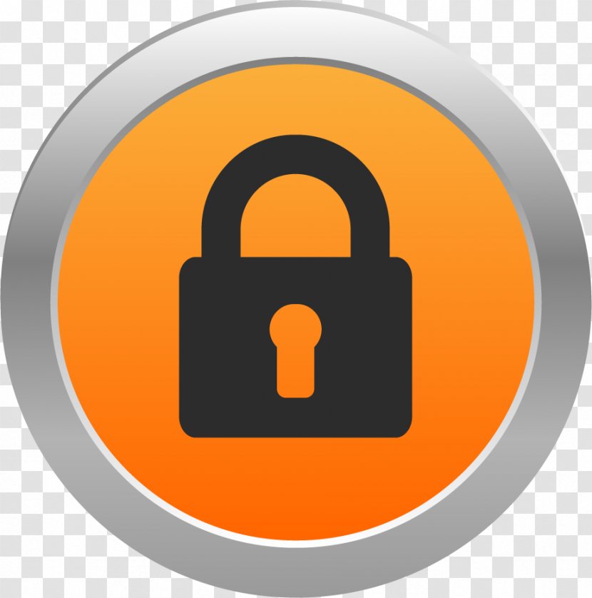 Computer Security Service System Management - Orange - Mission District Transparent PNG